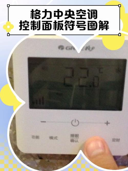格力中央空调控制板图标大全详解