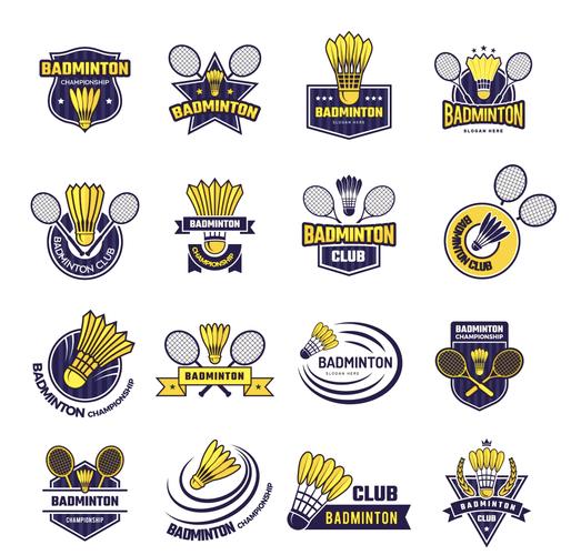 羽毛球logo图案