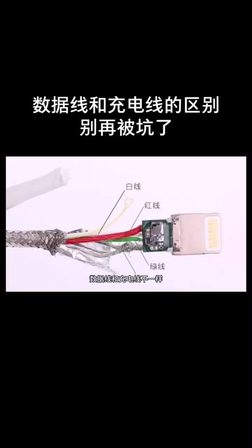充电线里面的两根线分别是什么截图
