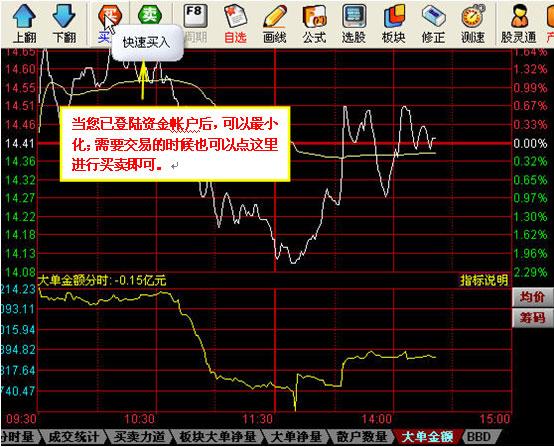 闪电买入设置在哪里