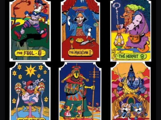 jojo塔罗牌图片78张全图片