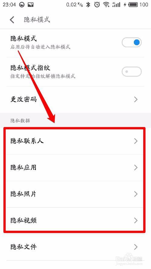 如何进入私密模式