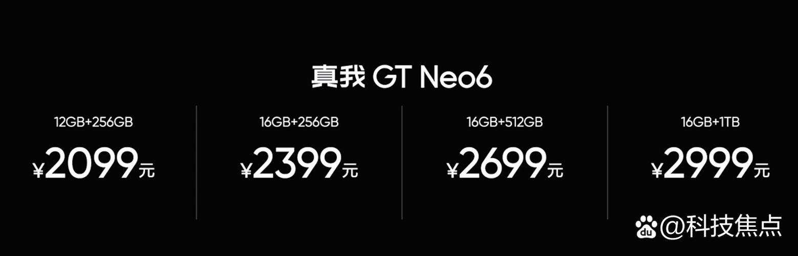 真我gtneo发布价格