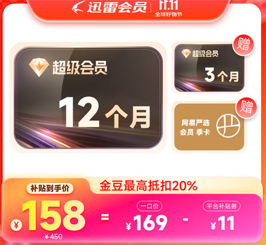 迅雷年费超级会员权益
