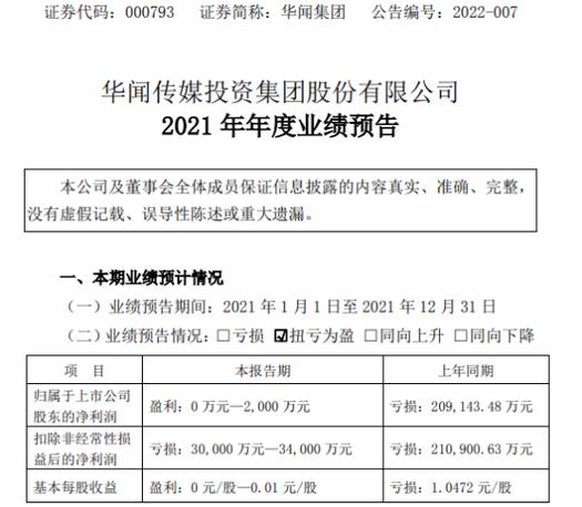华闻集团半年报