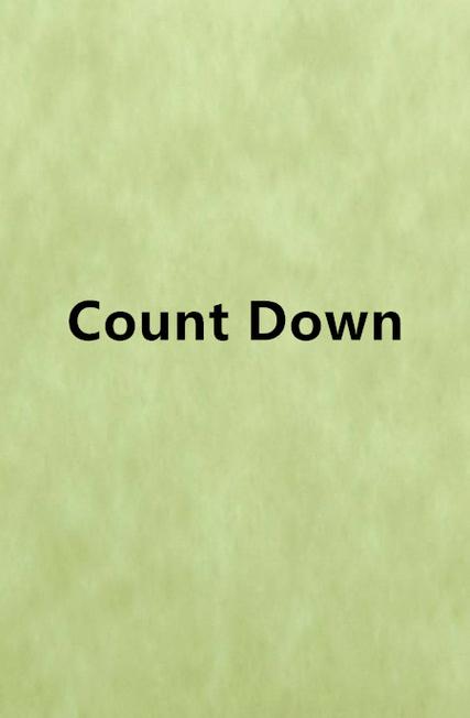 count down的用法和例句