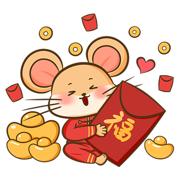 周大福金鼠红包