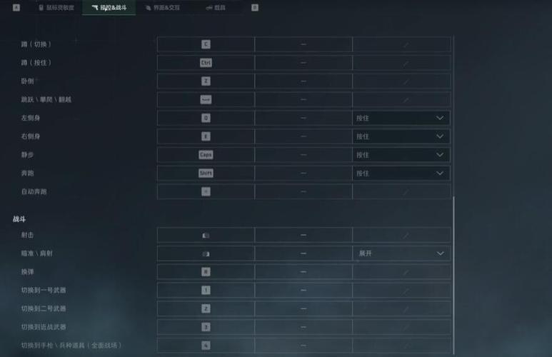 三角洲最新二指键位码