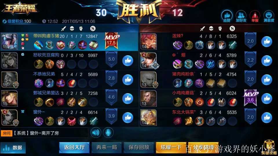 王者荣耀最高分是16分吗