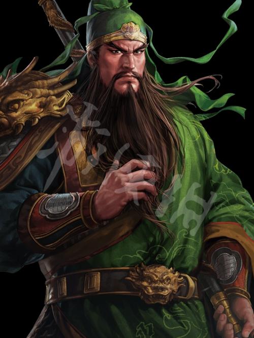 三国志里的关羽