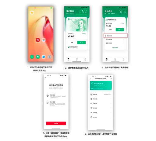 oppo钱包支持的银行