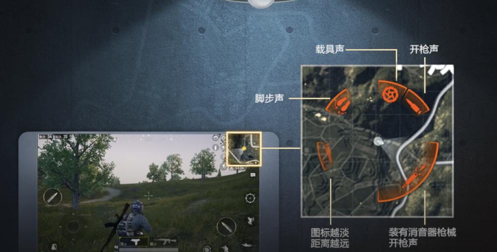 和平精英小地图枪声图标