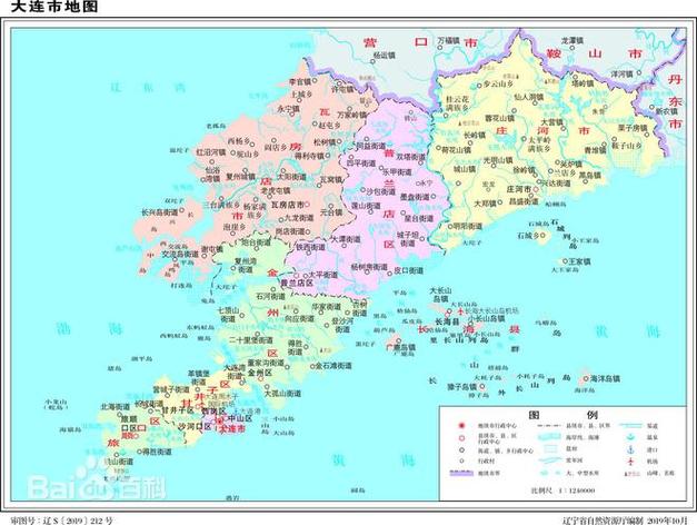 大连地图高清版可放大截图
