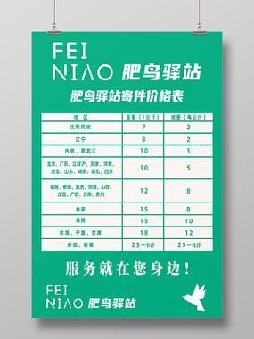 菜鸟驿站寄东西怎么收费