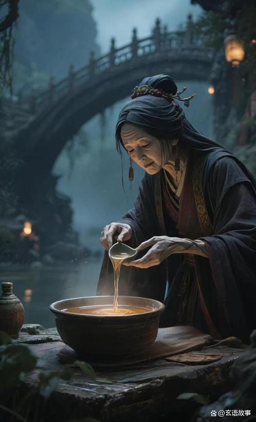 真正的孟婆图片