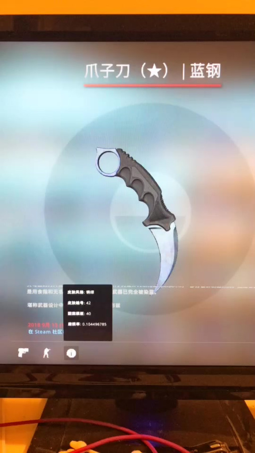 csgo爪子刀改名标签游戏截图