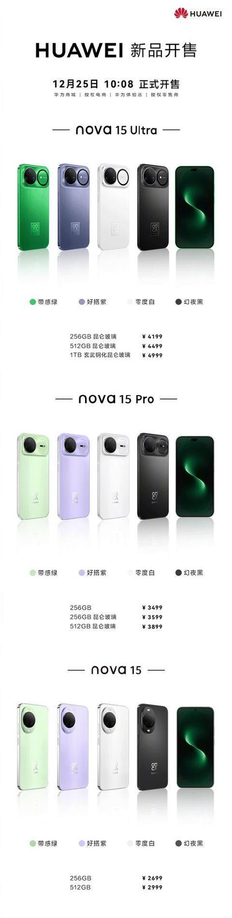 华为nova15ultra参数配置详情图标