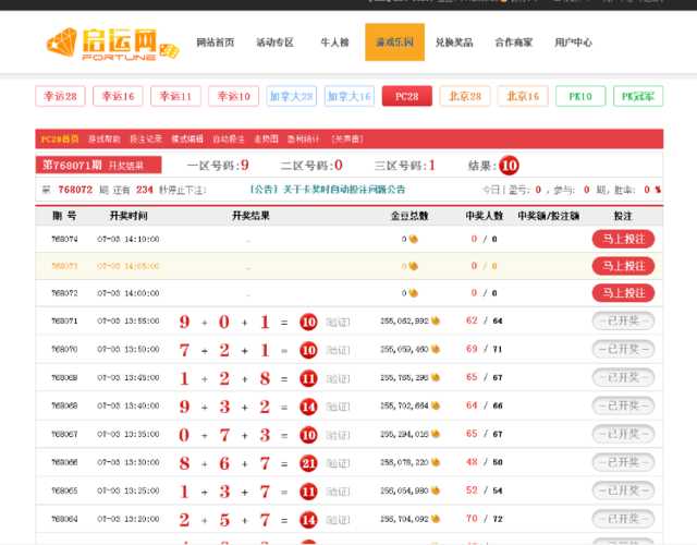幸运28游戏规则