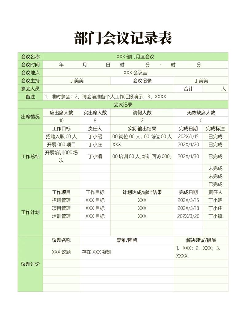 会议记录100例全文