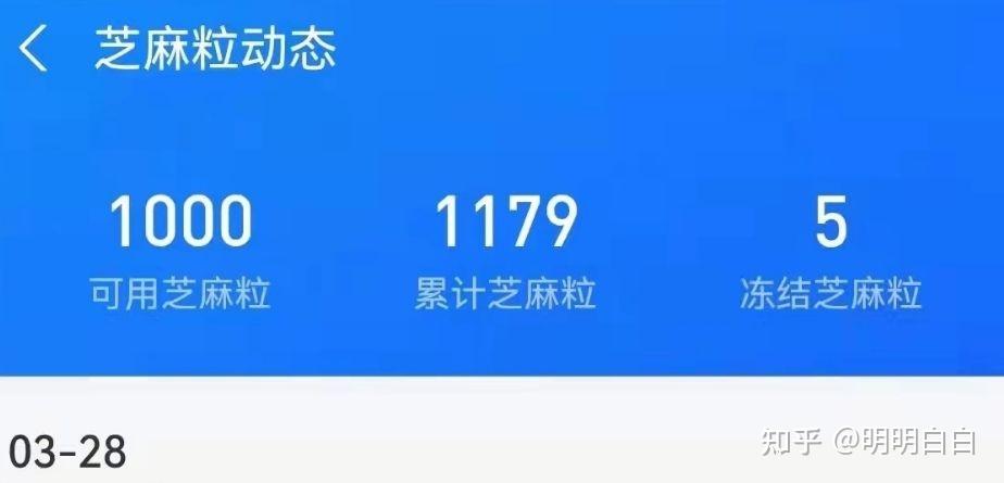 支付宝一天最多芝麻粒