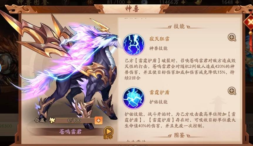 西方神话掌管雷电神兽