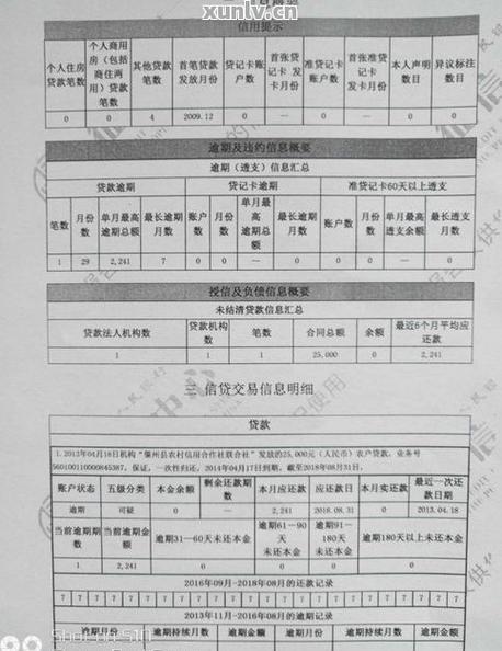 逾期还款后征信多久恢复缩略图