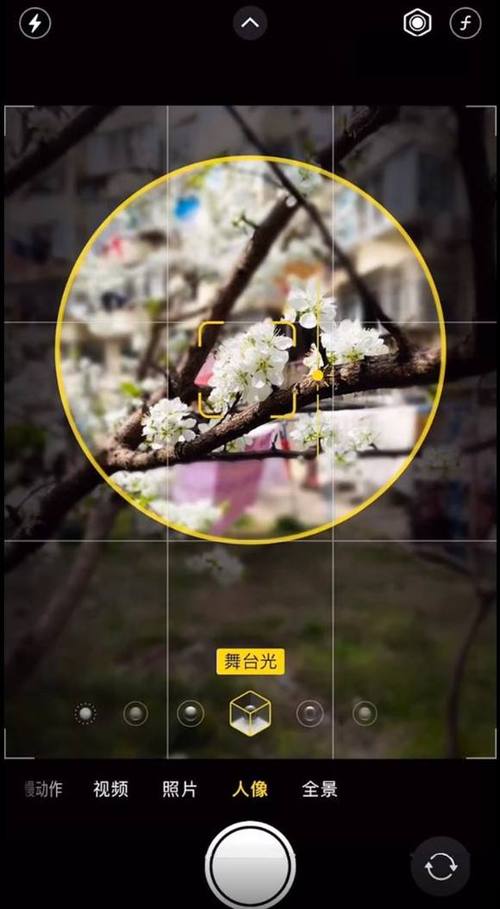 苹果拍照光线怎么设置