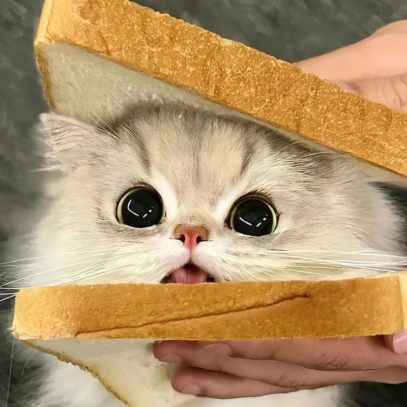 小猫头像可爱呆萌缩略图