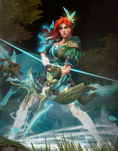 dota2和女人gif