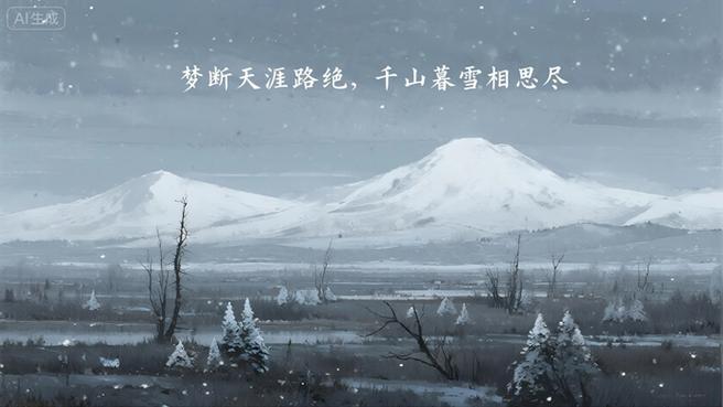 一曲天涯醉饮千山