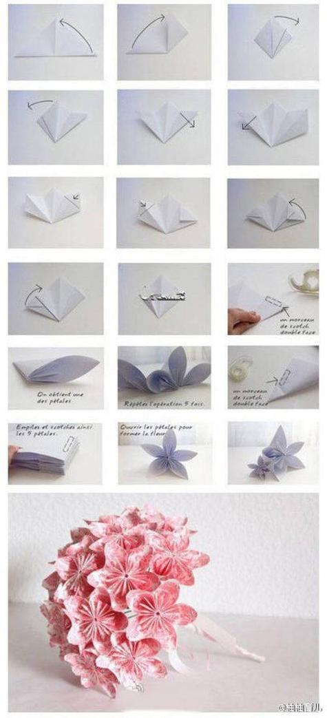 简单纸花制作方法