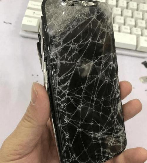苹果x摔出竖条修多少钱