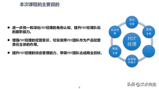 PDT经理是干嘛的