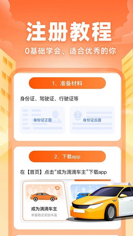 自己有车想跑网约车怎么注册