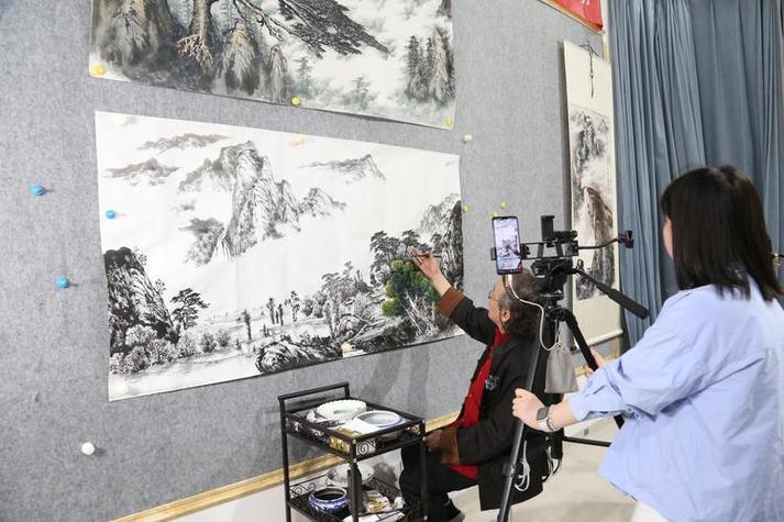 直播间书画作品真吗