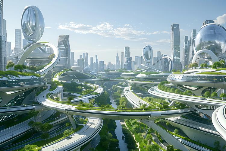 2050年未来科幻城市