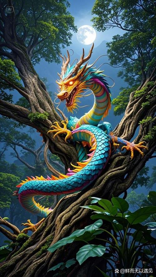 召唤七彩神龙图标