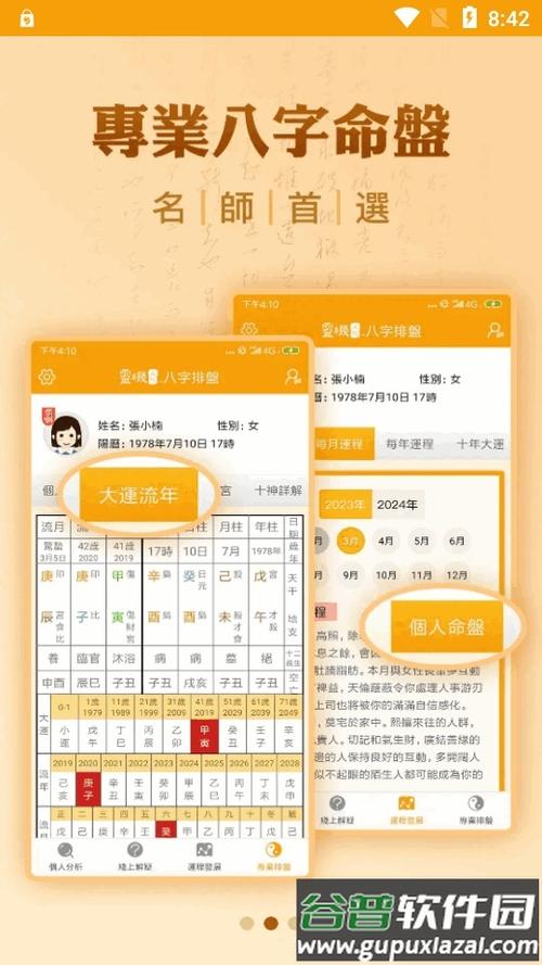 灵机周易大学堂 八字排盘