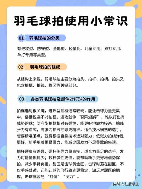 新手怎么选羽毛球拍