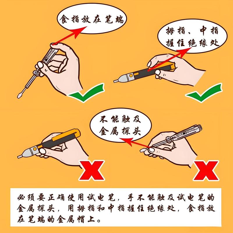 使用电笔的正确方法是什么