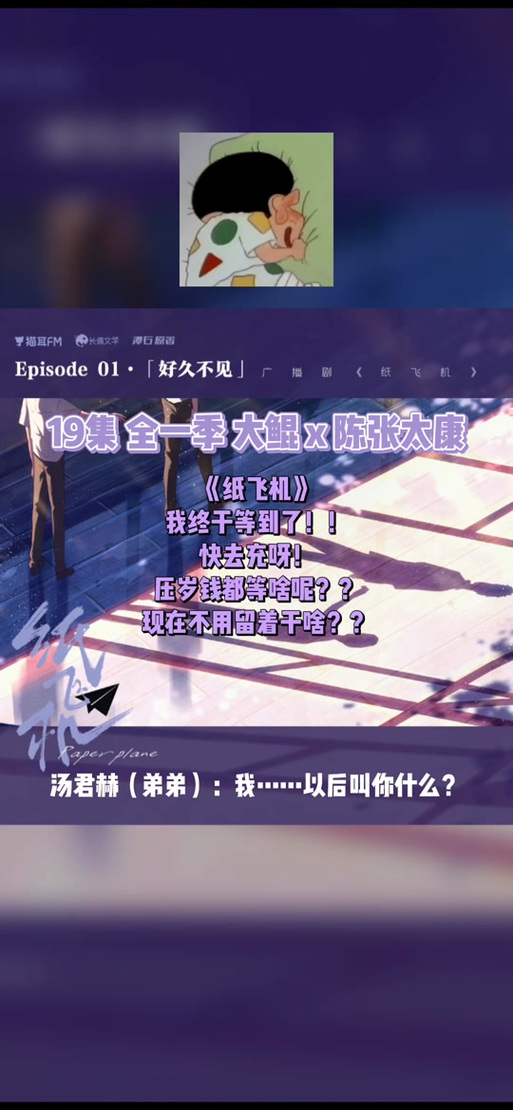 纸飞机潭石广播剧