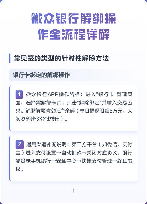 微众银行怎么样解绑银行卡