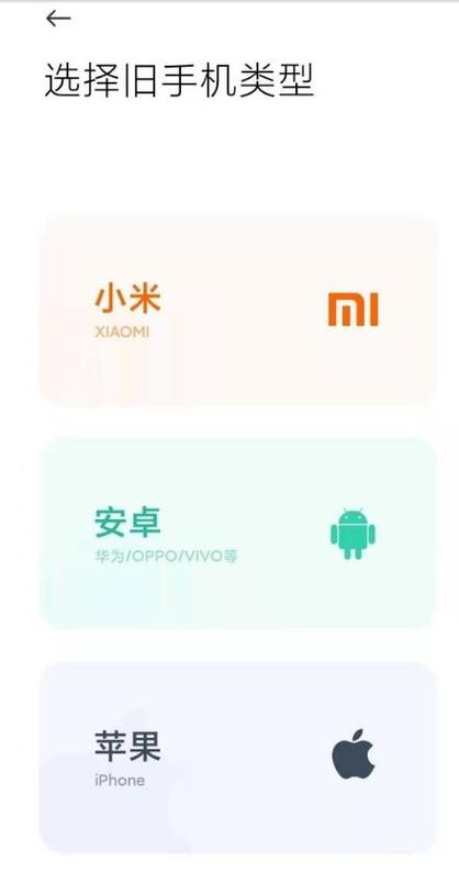 小米手机数据转到华为