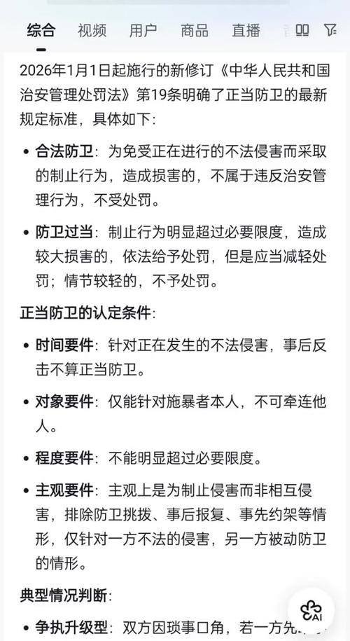 2026年正当防卫新规图标