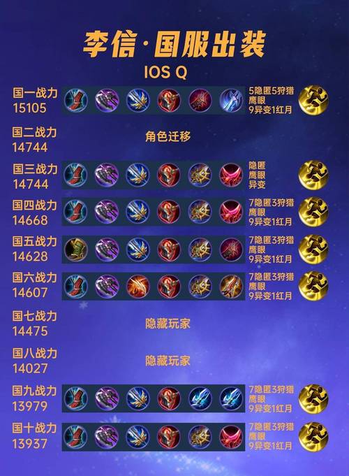 王者荣耀李信铭文截图