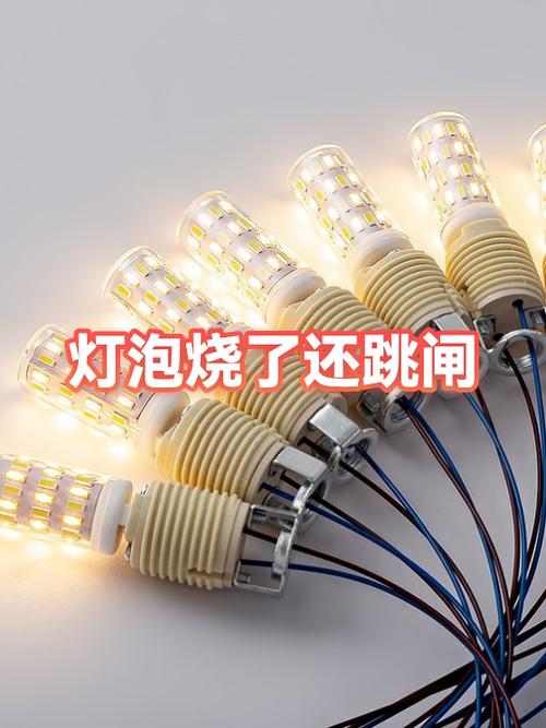 灯泡刚装上就烧了