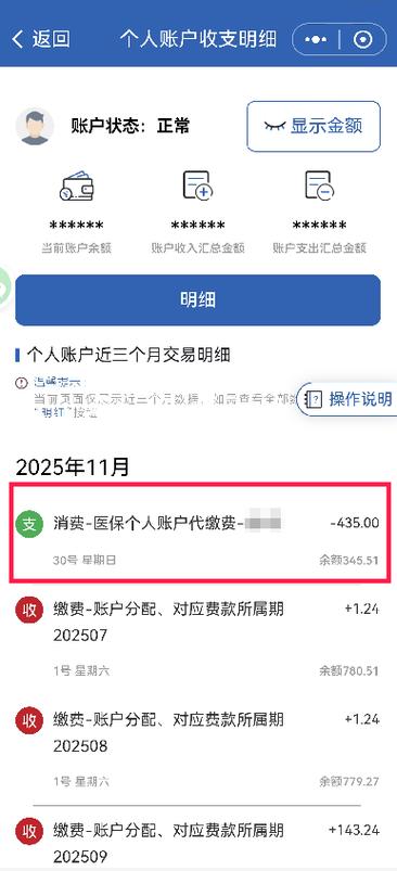 个人医保缴费查询缩略图