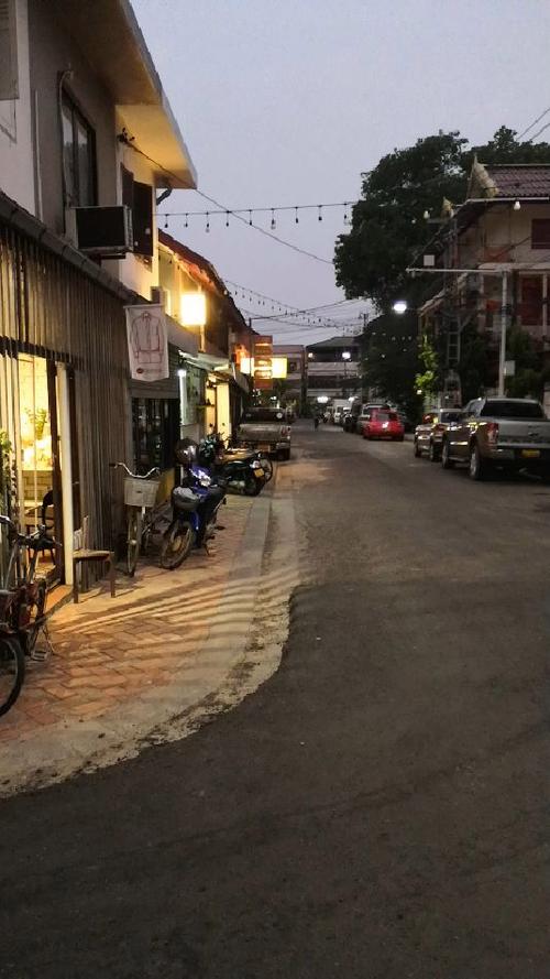 老挝万象街景