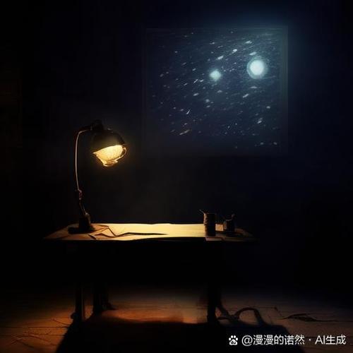 孤灯夜下夜凄凉