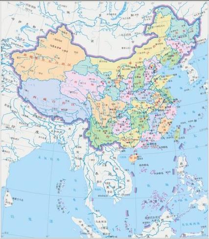 中国地图高清壁纸游戏截图